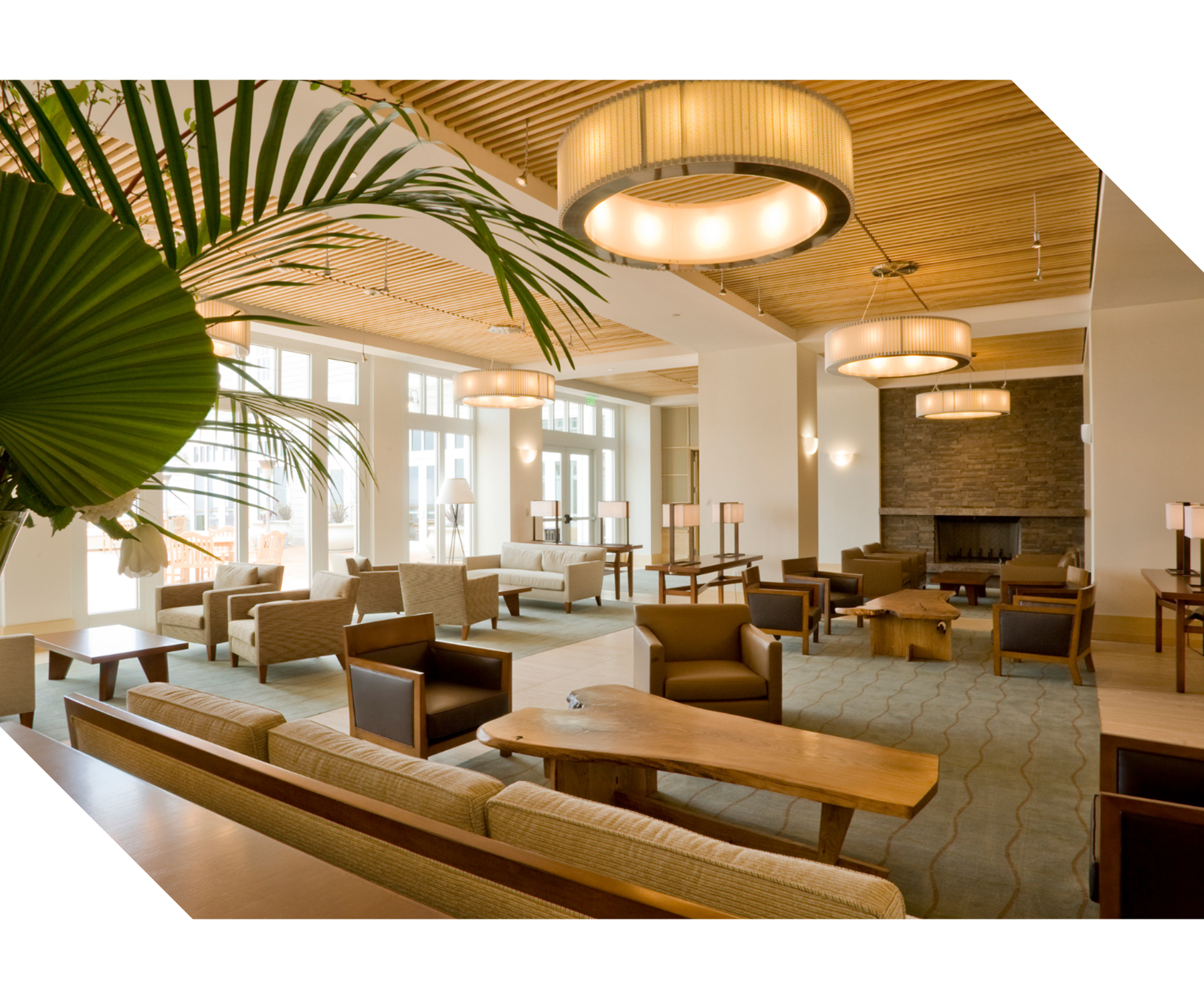 Modern convention and event venue with contemporary architecture, representing site selection, venue sourcing, and meeting planning services.
